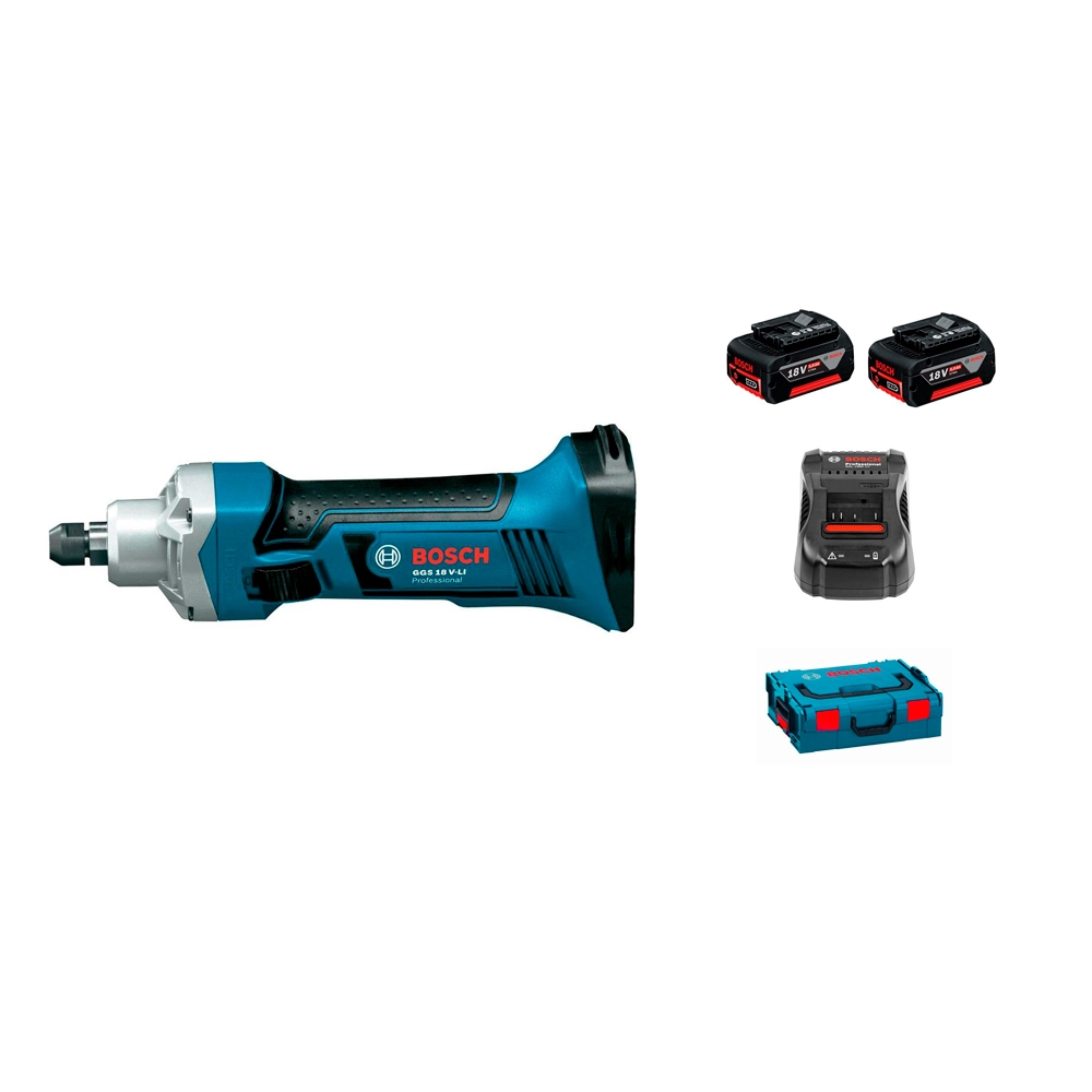 Polizor drept Bosch GGS 18V-Li 2x5.0Ah, 06019B5307 photo 1