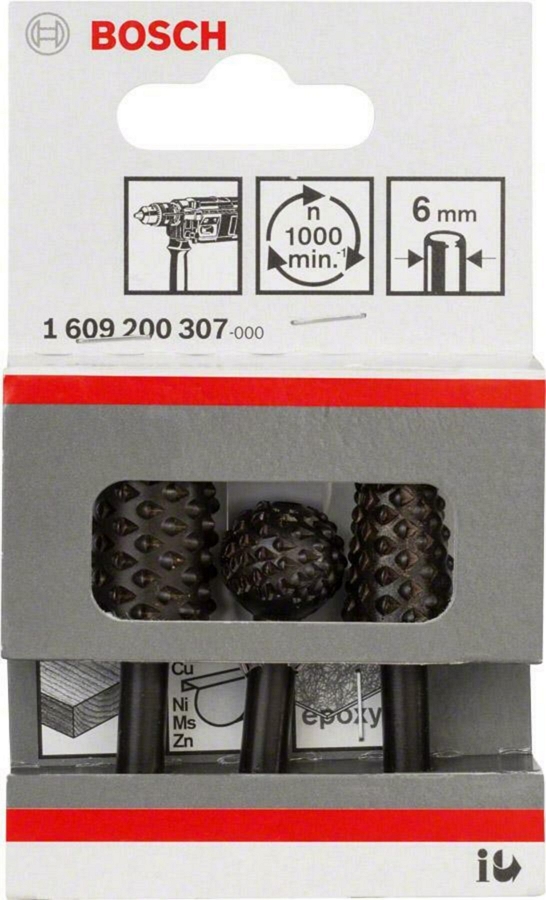 Set de freze Bosch 1609200307 photo 1