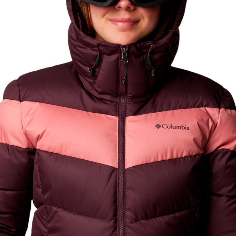 Scurta Columbia Abbott Peak II Insulated Jacket XS Bordo Femei photo 4