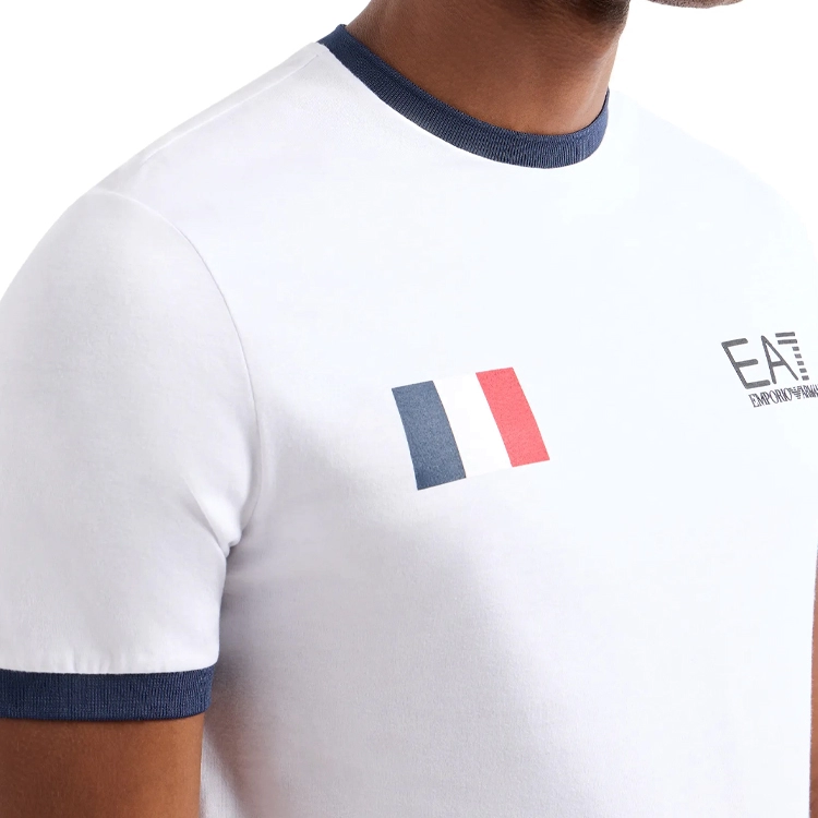 Футболка мужская EA7 EMPORIO ARMANI T-SHIRT France S Белый photo 4