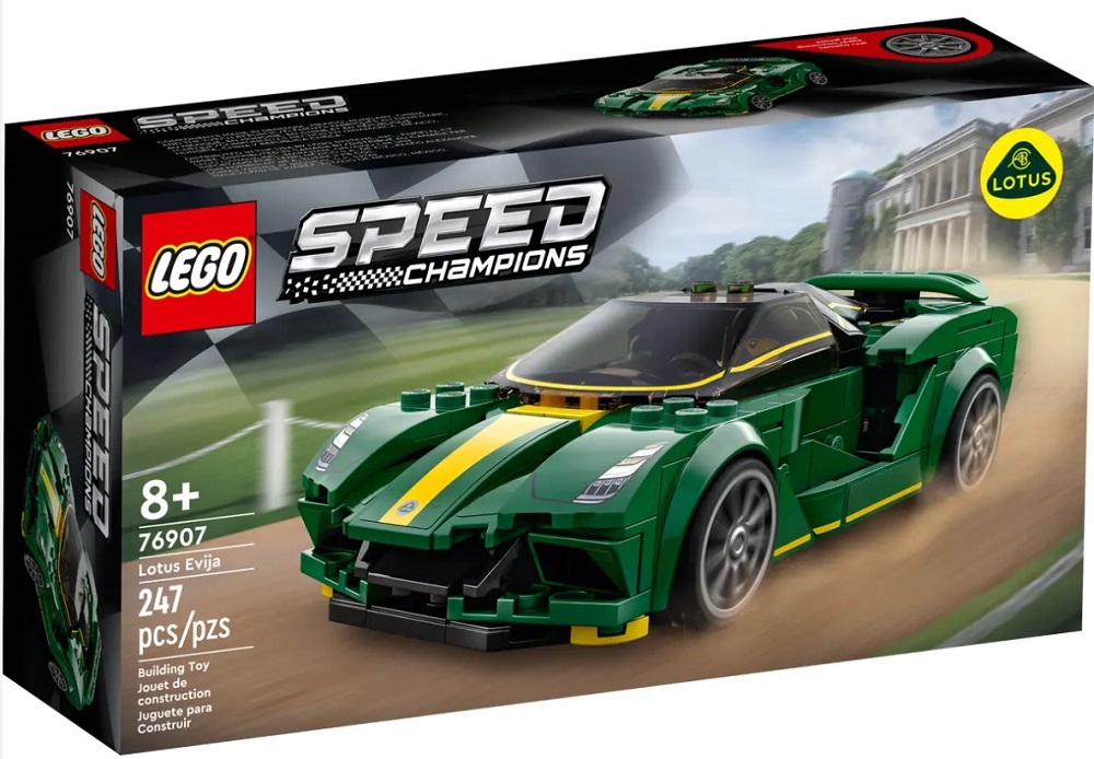 Constructor Lego Speed Champions Lotus Evija 76907 de la 8+ ani photo 1 Constructor Lego Speed Champions Lotus Evija 76907 de la 8+ ani photo 1