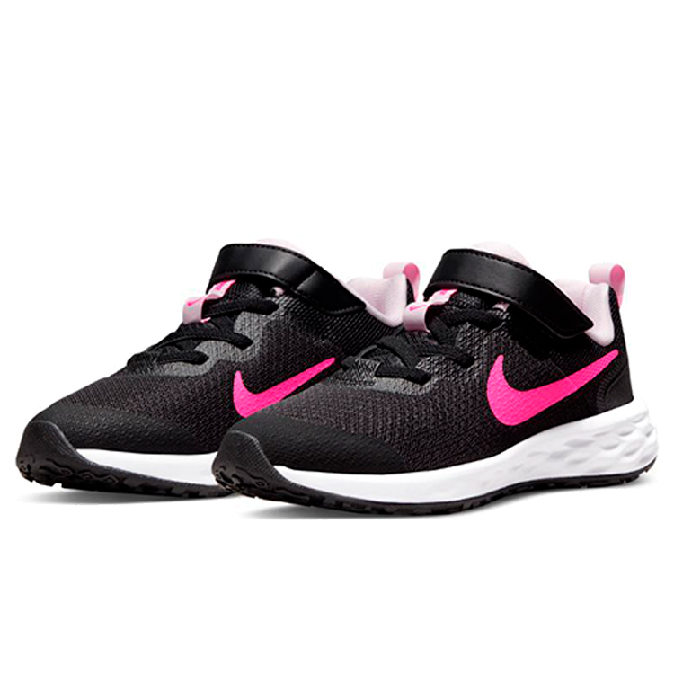 Кроссовки Nike REVOLUTION 6 NN (PSV) / Женский / 32 / Черный photo 5