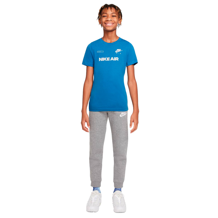 Футболка Nike B NSW TEE AIR HOOK / Мужской / XS / Синий photo 3
