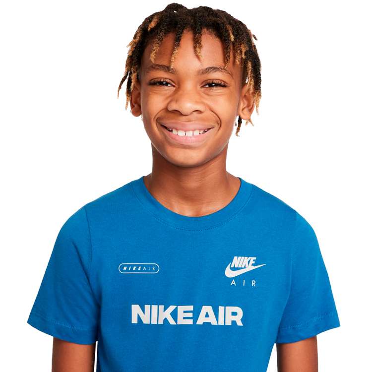 Футболка Nike B NSW TEE AIR HOOK / Мужской / XS / Синий photo 4