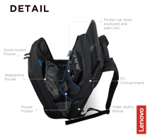 Rucsac p/u notebook Lenovo Armored Backpack II (GX40V10007) thumbnav 13