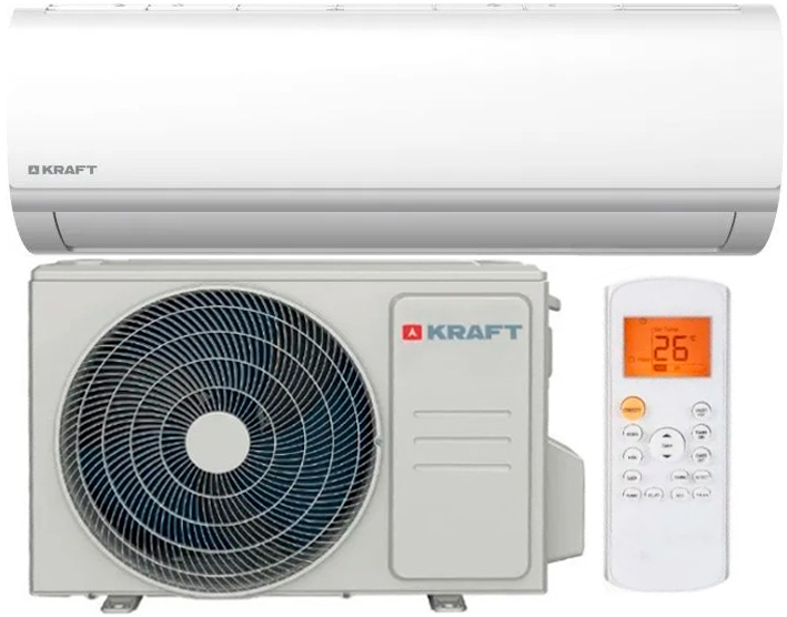 Кондиционер Kraft KFMAX07 7000 BTU / 20 м2 / Обычный / R410а / C photo 1 Кондиционер Kraft KFMAX07 7000 BTU / 20 м2 / Обычный / R410а / C photo 1