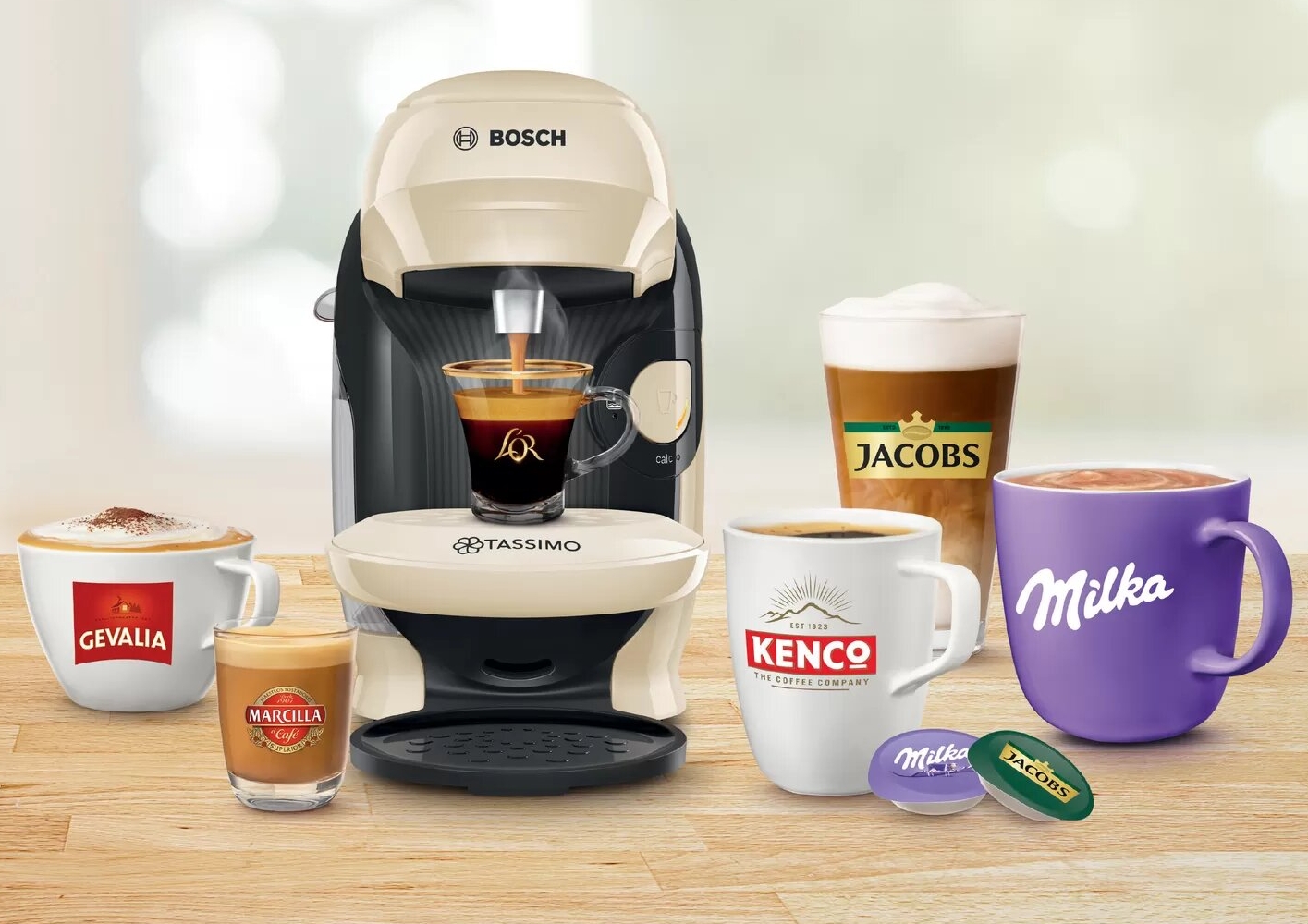 Aparat de cafea Cu capsule Bosch TAS1107 / 3.3 bar / Cu capsule photo 2