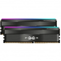 16GB (Kit 2*8GB) DDR4-3200 Silicon Power XPOWER Zenith RGB DDR4 Gaming UDIMM, PC25600, CL16, 1Gx8, 1.35V, Intel® XMP, Durable aluminum low-profile heat spreader with a colorful band of RGB lights 
