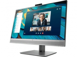 23.8" Монитор для Видеоконференций HP EliteDisplay E243m / 5ms / Webcam / Silver thumbnav 3