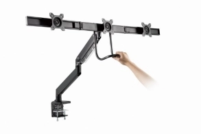 Регулируемый настольный кронштейн на 3 монитора 13”-27”, Gembird MA-DA3-03 thumbnav 5