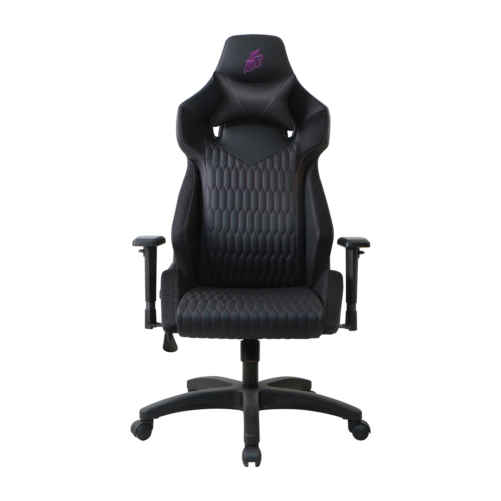 Fotoliu Gaming 1STPLAYER WIN101/ 160kg/ 2D/ Black photo 1