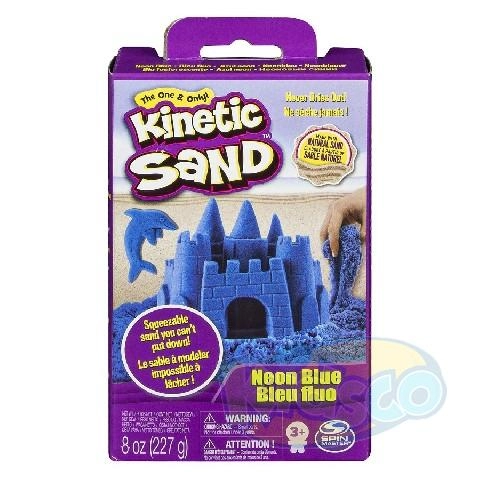 Spin Master 6033332 Kinetic Sand Neon Sand 8Oz Asst photo 1