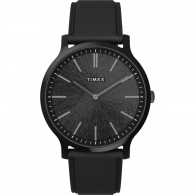 Gallery 40mm Leather Strap Watch 