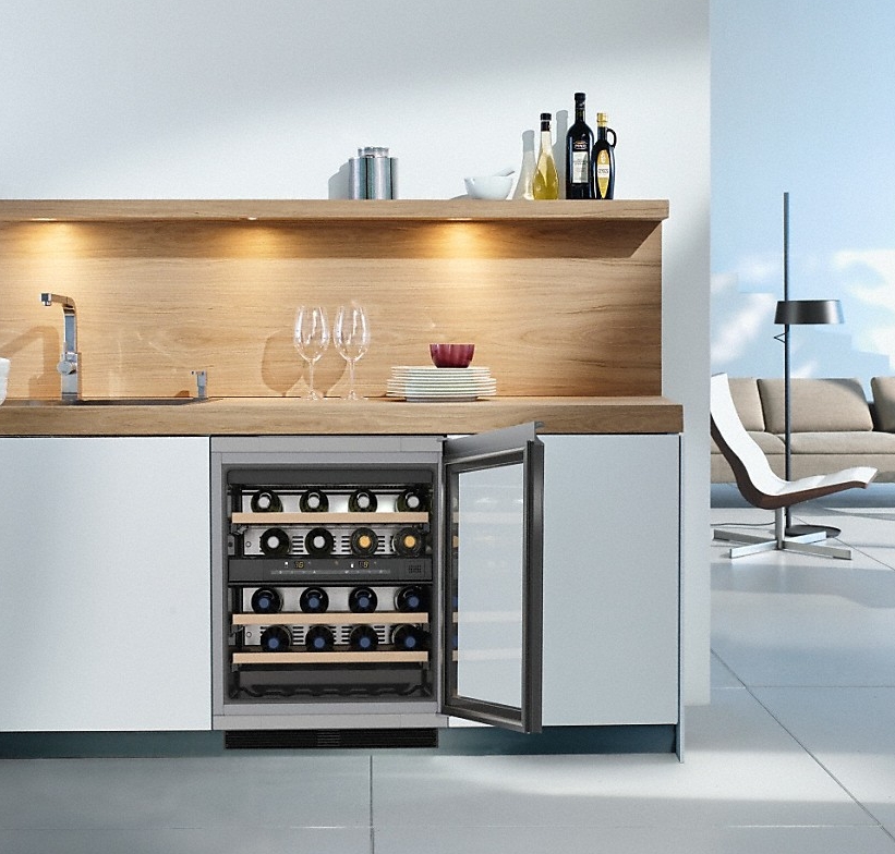 Vitrina de vinuri incorporabil Miele KWT6321UG / 34 sticle / 81.8 cm / G / Inox photo 3