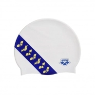Силиконовая шапочка для плавания Arena TEAM STRIPE CAP 