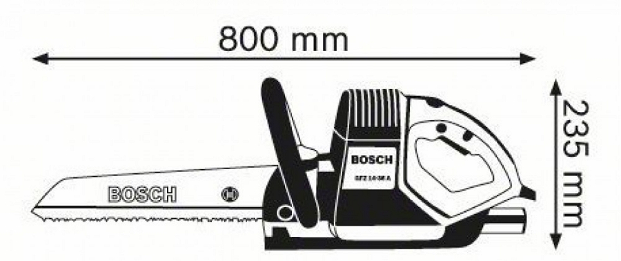 Электроножовка Bosch GFZ 16-35 AC, 0601637708 photo 2