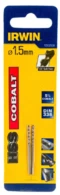 Набор сверл Irwin COBALT HSS-Co  1.5mm, 10502508 