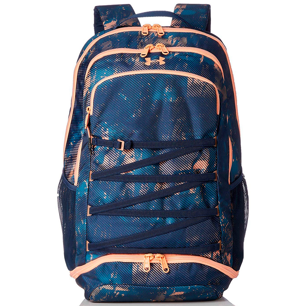 Рюкзак Under Armour UA Imprint Backpack/1316408/Синий/Оранжевый photo 1 Рюкзак Under Armour UA Imprint Backpack/1316408/Синий/Оранжевый photo 1