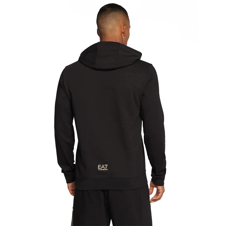 Hanorac pt bărbați EA7 EMPORIO ARMANI SWEATSHIRT M Negru photo 4