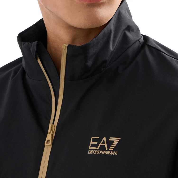 Geacă pt Barbati EA7 EMPORIO ARMANI CORE IDENTITY BOMBER IN TECHNICAL M Negru photo 5