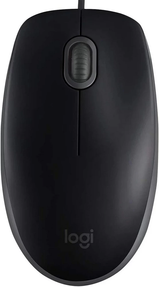 Беспроводная мышь Logitech B110 (910-005508) Черный / Оптическая / Черный photo 1