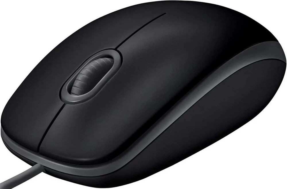 Беспроводная мышь Logitech B110 (910-005508) Черный / Оптическая / Черный photo 4