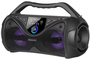 Портативная колонка Defender G108 Black thumbnav 4