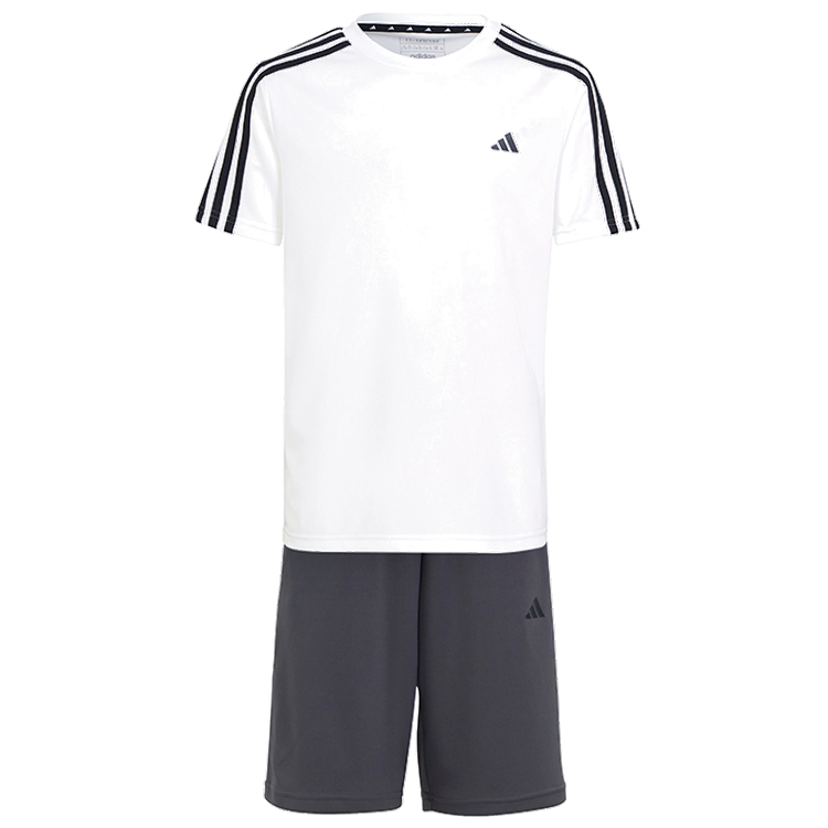 Set tricou + sorti Adidas U TR-ES 3S TSET photo Set tricou + sorti Adidas U TR-ES 3S TSET photo