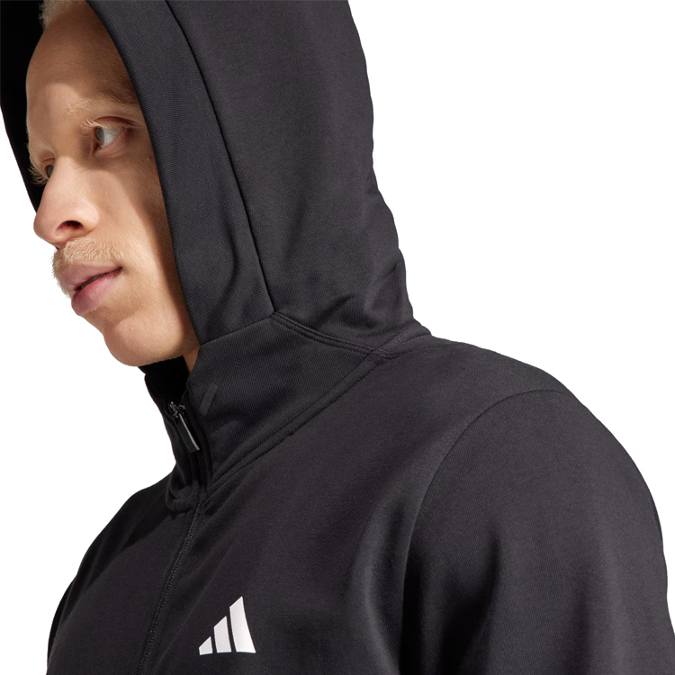 Hanorac pt bărbați Adidas WO DK TOP M Negru photo 3