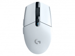 Logitech Gaming Mouse G305 Lightspeed Wireless, High-speed, Hero Gaming Sensor, 6 Programmable buttons, 200-12000 dpi, 1ms report rate, White 
