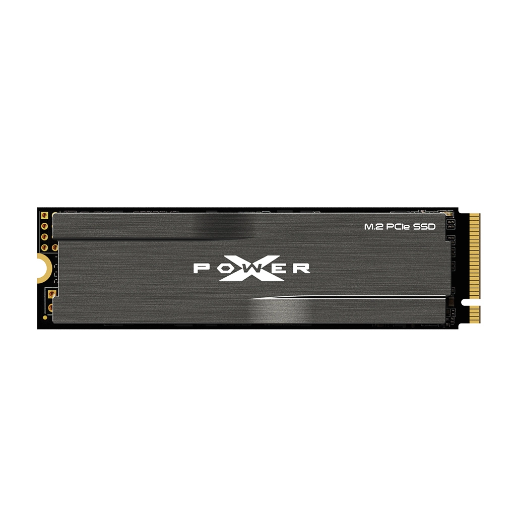 M.2 NVMe SSD 256GB Silicon Power XD80 w/Heatsink, Interface:PCIe3.0 x4 / NVMe1.3, M2 Type 2280 form factor, Sequential Reads 3400 MB/s / Writes 3000 MB/s, MTBF 2mln, HMB, SLC+DRAM Cache, RAID engine technology, SP Toolbox, Phison E12S, 3D NAND TLC photo 1