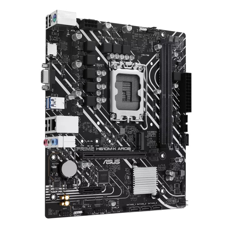 Материнская плата ASUS PRIME H610M-K ARGB/ 1700 / H610 / DDR5 / mATX photo 3