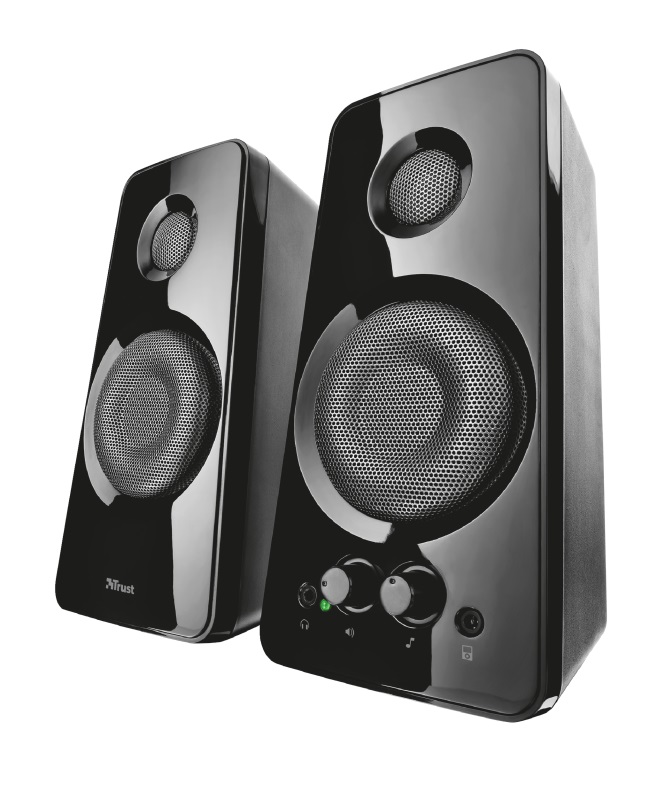 Boxe 2.0 Trust Tytan Black / 36W / 3,5 AUX / USB power photo 1 Boxe 2.0 Trust Tytan Black / 36W / 3,5 AUX / USB power photo 1