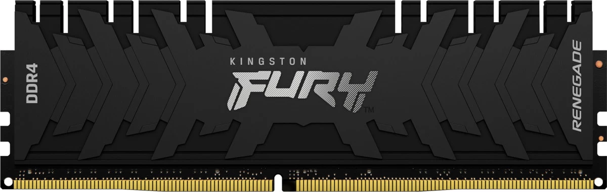 16GB DDR4-3200  Kingston FURY® Renegade DDR4, PC25600, CL16, 1.35V, 1Gx8, Symmetric BLACK Large heat spreader, Intel XMP Ready (Extreme Memory Profiles) photo 1