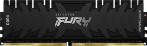16GB DDR4-3200  Kingston FURY® Renegade DDR4, PC25600, CL16, 1.35V, 1Gx8, Symmetric BLACK Large heat spreader, Intel XMP Ready (Extreme Memory Profiles) 