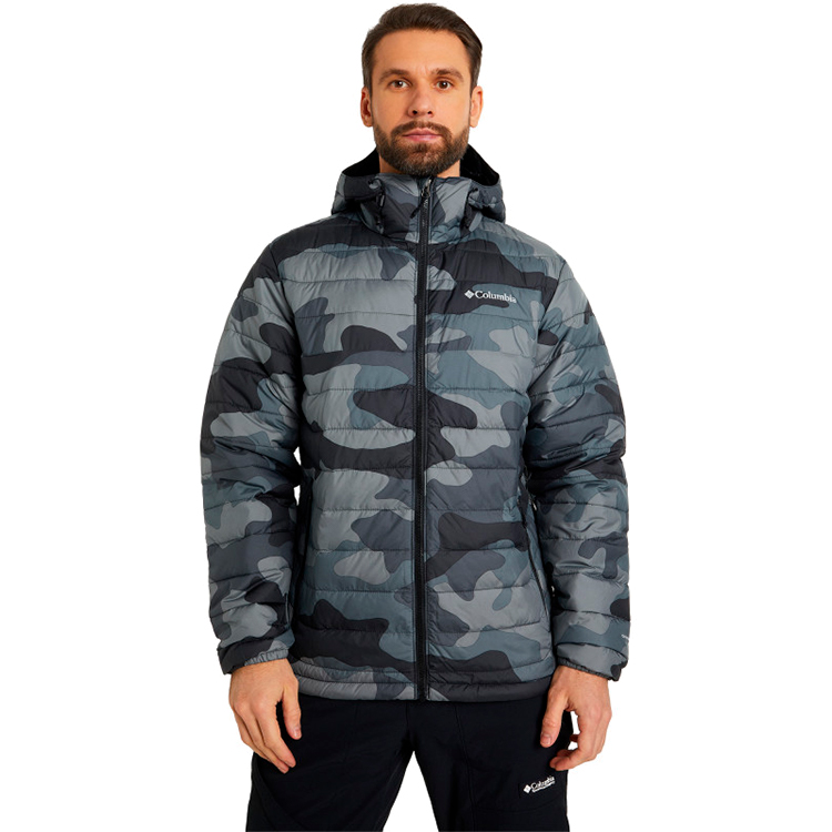 Geacă pt Barbati Columbia Powder Lite Hooded Jacket M Gri photo 1 Geacă pt Barbati Columbia Powder Lite Hooded Jacket M Gri photo 1