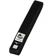 Centura de karate Mizuno WKF black belt 