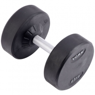 Гантель 25 кг YORK Pro-Style Rubber Dumbbell thumbnav 1