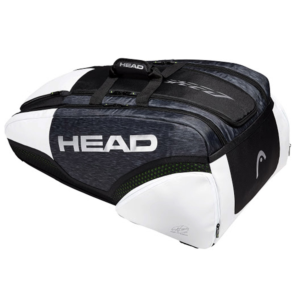Pungi HEAD DJOKO 12R MONSTCOMB 18 BKWH 283009 Negru-alb photo 1