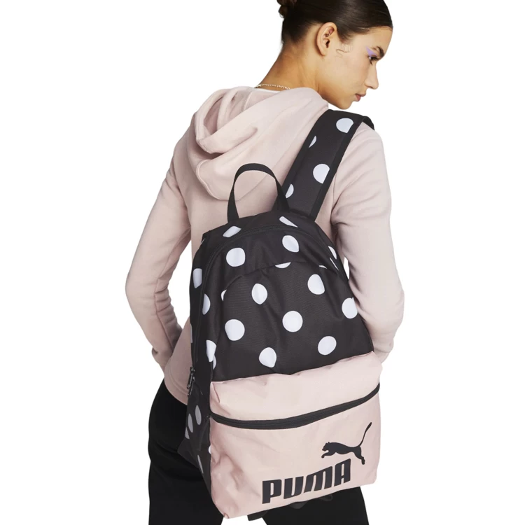 Рюкзак Puma Phase AOP Backpack 7804609 Черный/Розовый photo 5