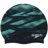 Силиконовая шапочка для плавания Speedo SLOGAN PRT CAP AU/AF/AM 