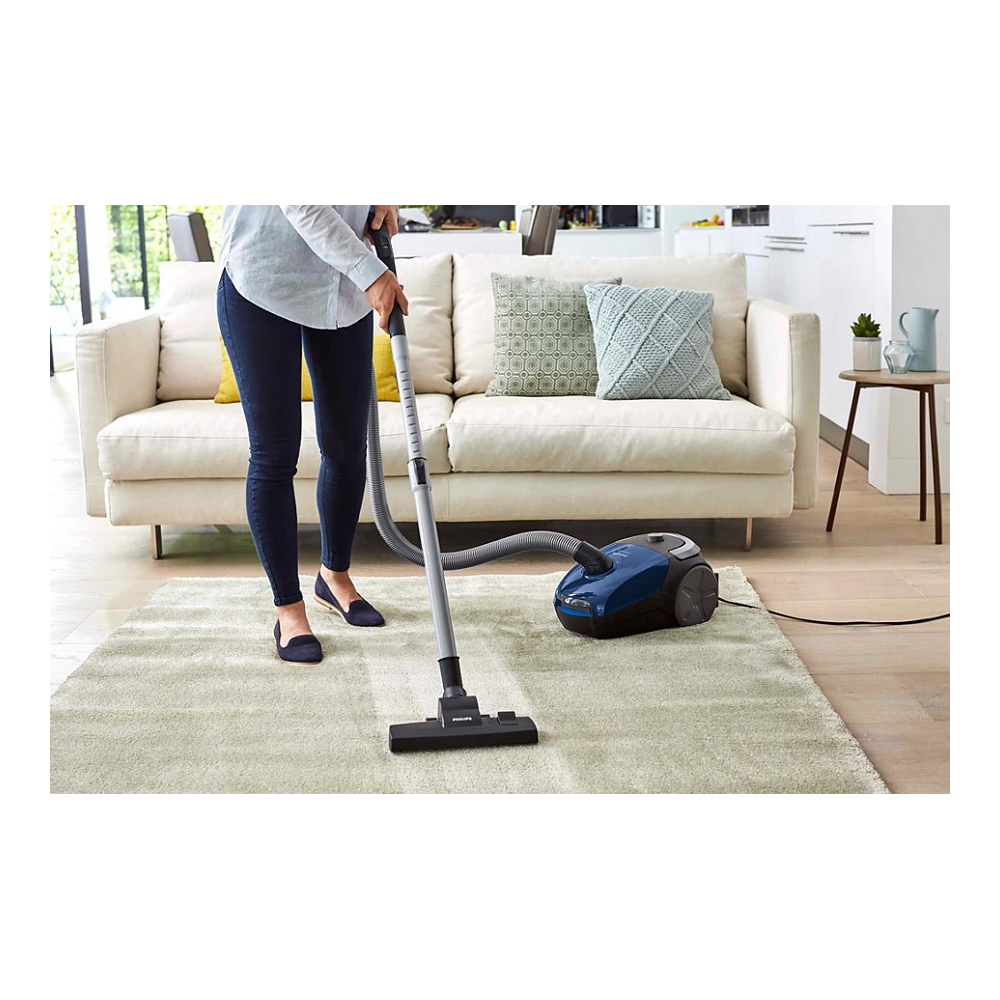Пылесос с мешком Philips FC824009 / 900Вт / Синий photo 6