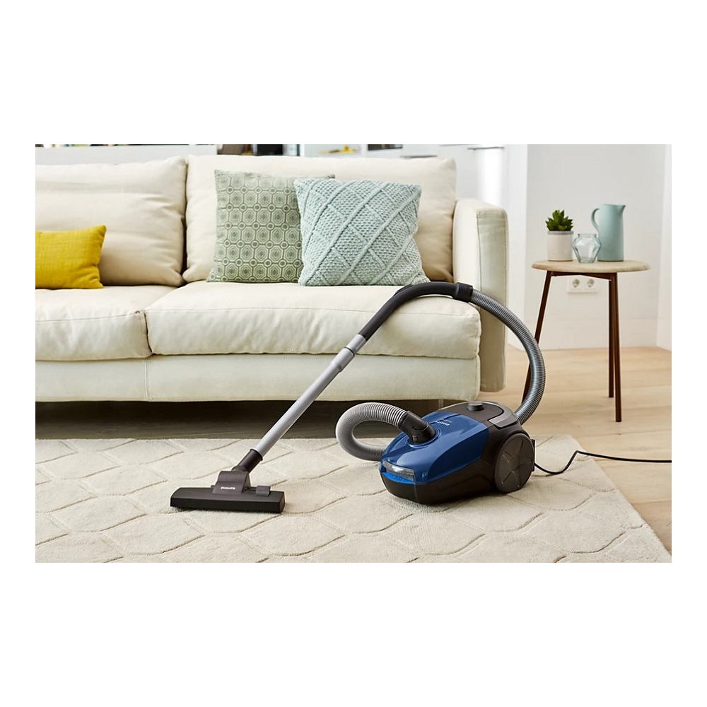 Пылесос с мешком Philips FC824009 / 900Вт / Синий photo 7