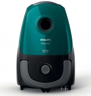 Пылесос с мешком Philips FC8246/09, 750 Вт, 77 дБ, Черный с зеленым 