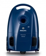 Пылесос с мешком Philips FC8326/09, 750 Вт, 84 дБ, Синий 