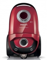 Пылесос с мешком Philips FC8721/09, 650 Вт, 78 дБ, Красный 