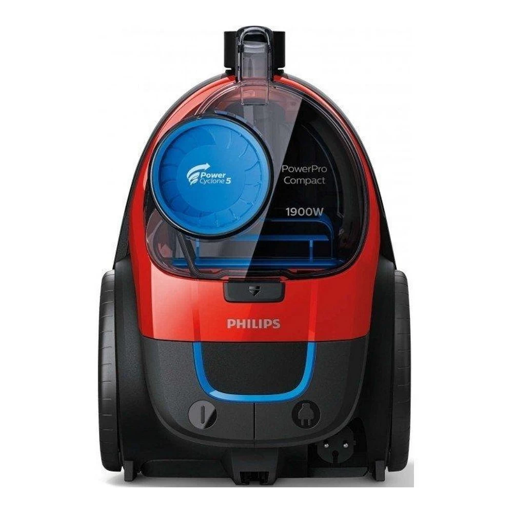 Aspirator cu container Philips FC933009 / 650W / Negru-rosu photo 2
