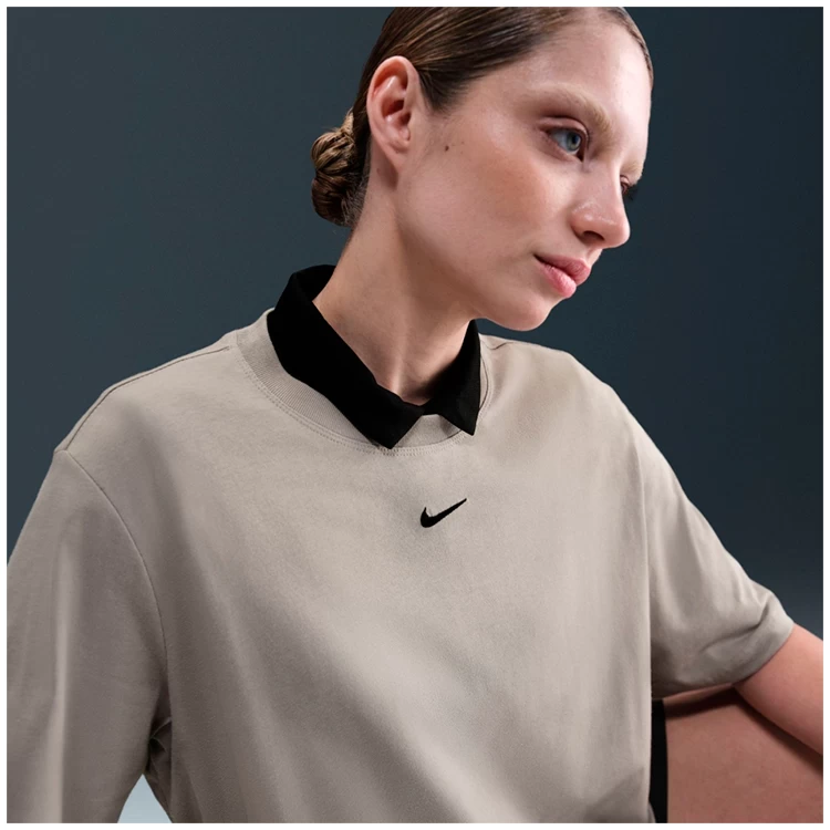 Футболка Nike W NSW TEE ESSNTL LBR L Серый Женский photo 5