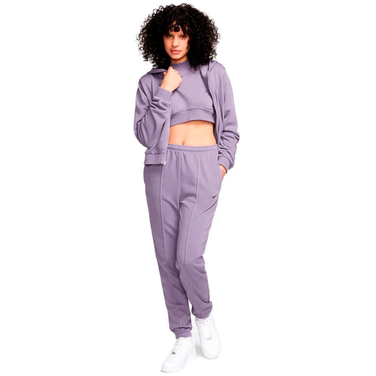 Брюки Nike W NSW CHLL FT HR SWTPNT XS Сиреневый Женский photo 5
