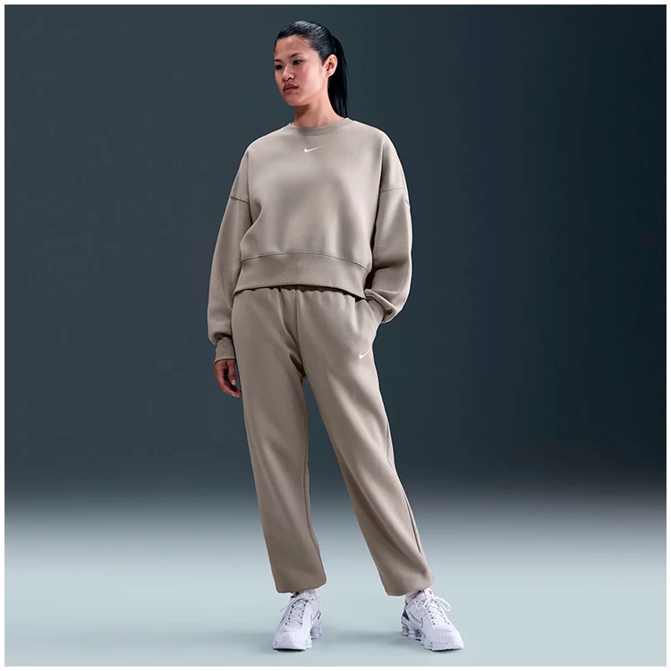 Брюки Nike W NSW PHNX FLC HR OS PANT 2 S Серый Женский photo 4